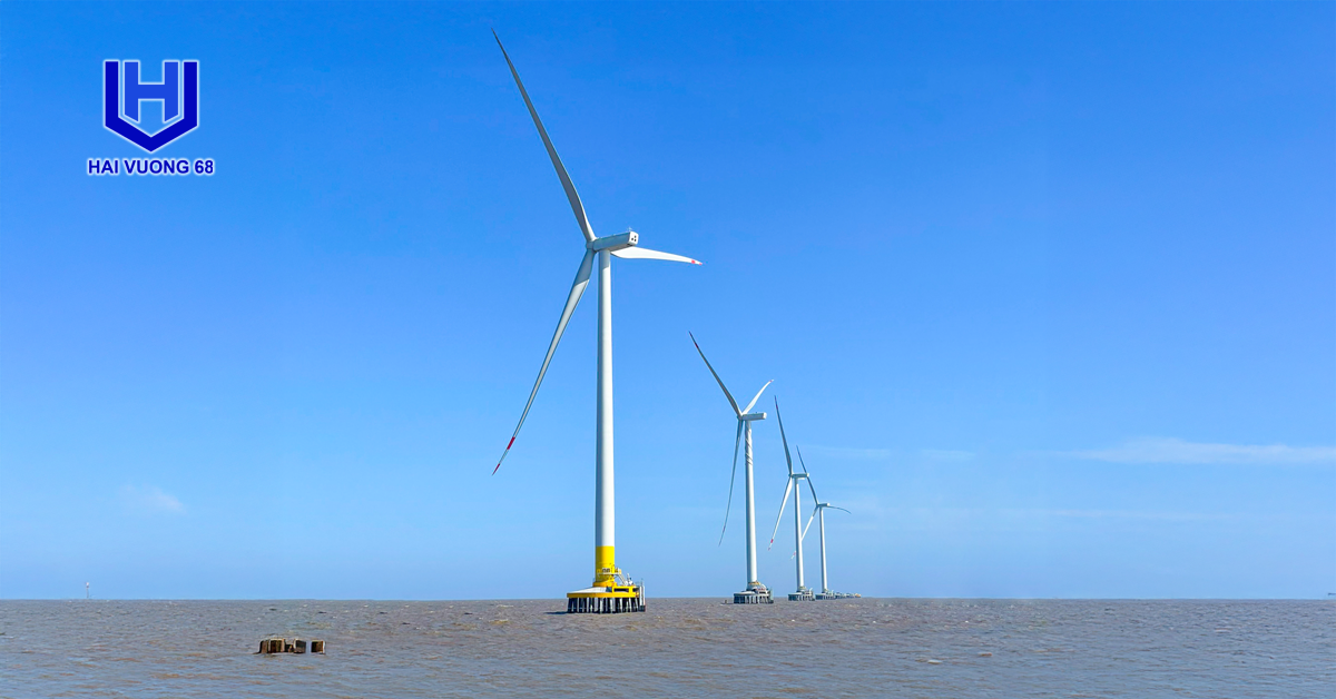 Thi công lắp đặt điện gió trên biển Offshore
